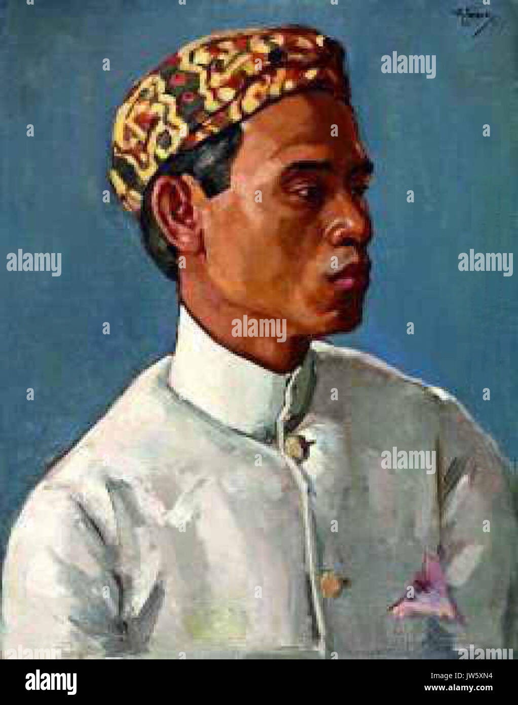 Javaanse Man Abraham fresco hi-res stock photography and images - Alamy