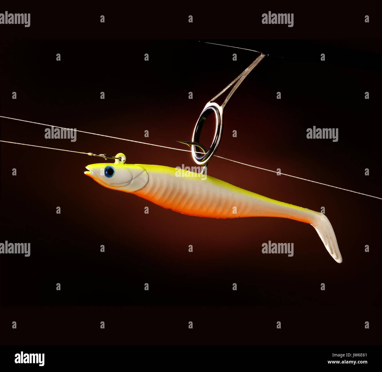 Soft plastic fishing lure hi-res stock photography and images - Alamy