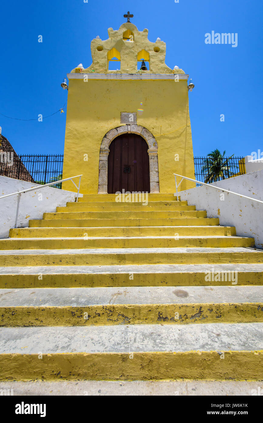 Chapel in Acanceh, Yucatan state, Mexico Stock Photo