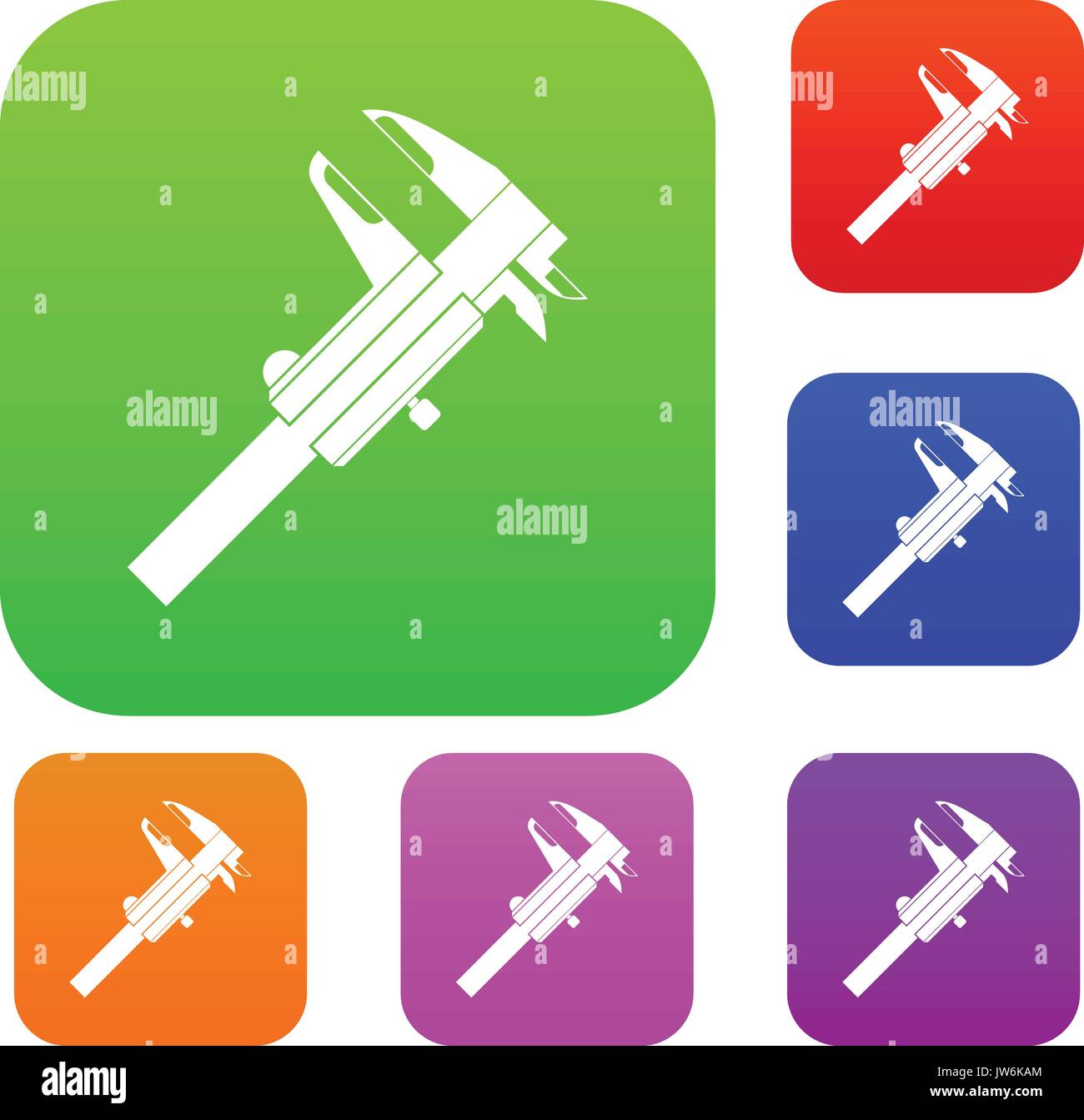 Calipers set collection Stock Vector Image & Art Alamy