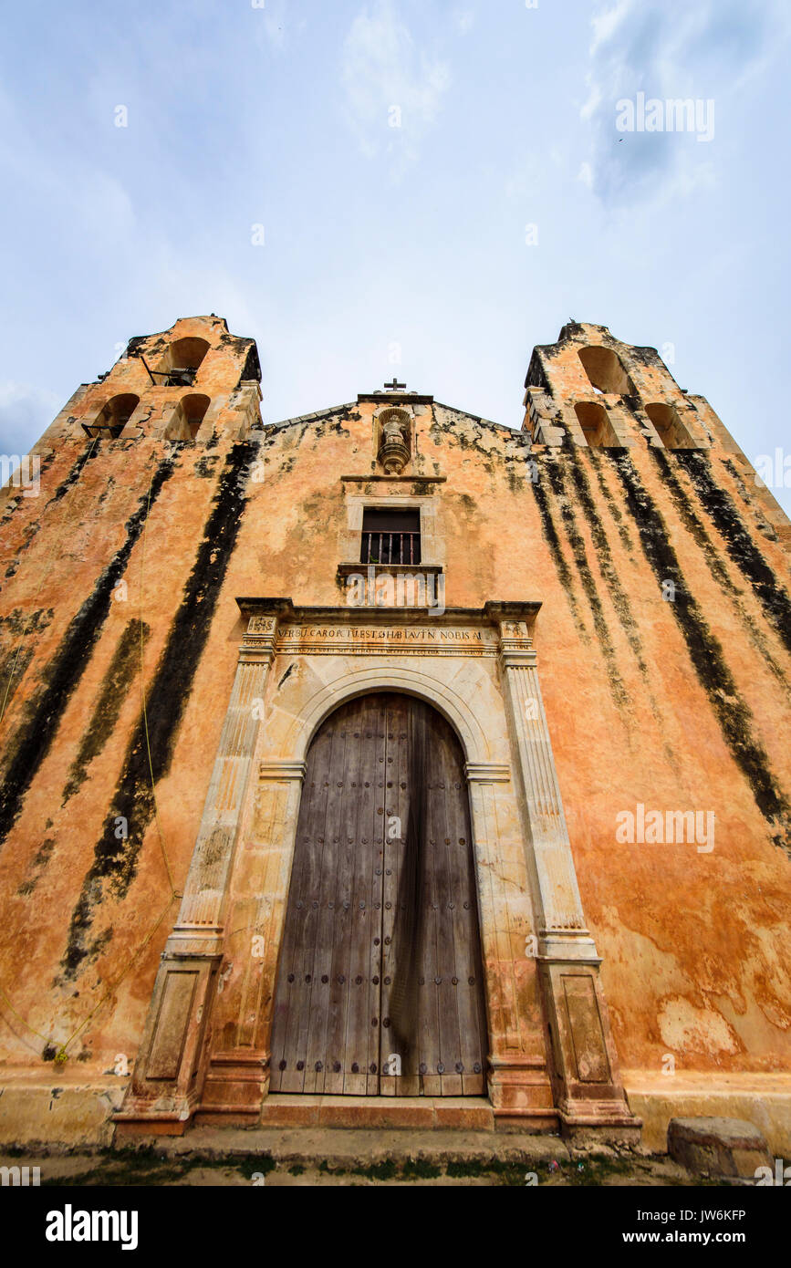 Route of the convents: Mani, Yucatan (Mexico) Stock Photo