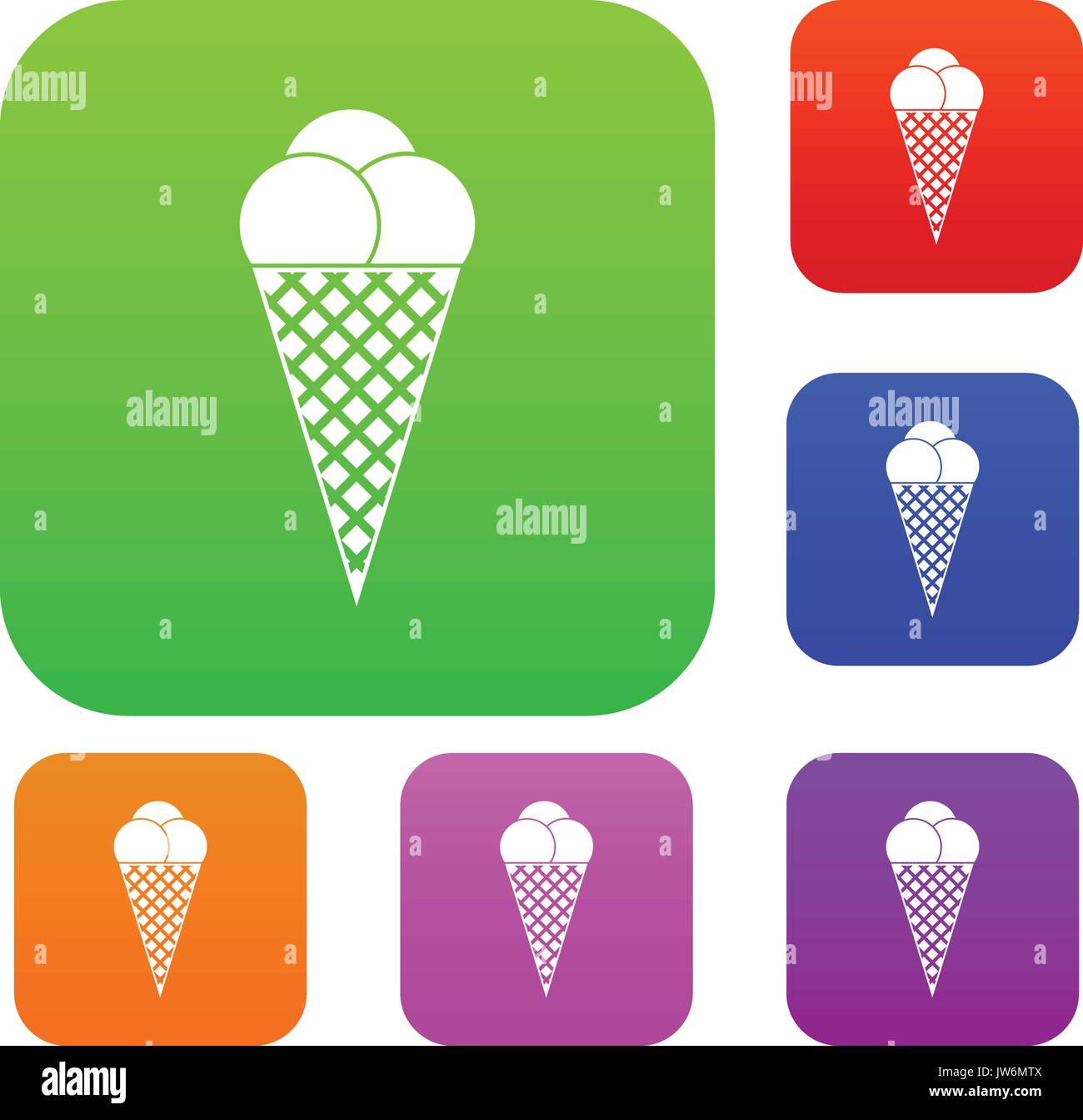 Ice Cream set collection Stock Vector Image & Art - Alamy