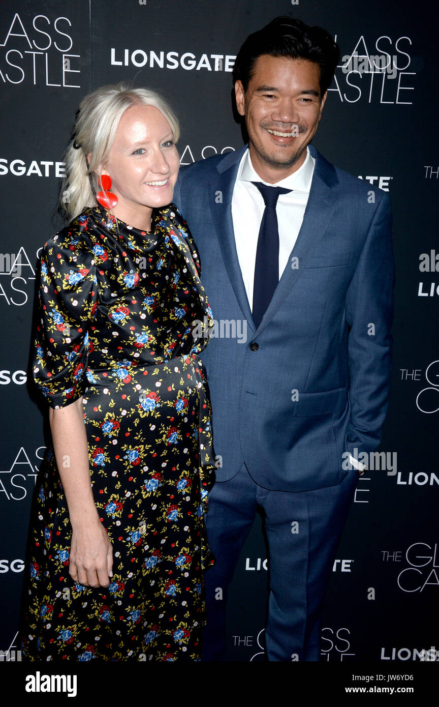 Nicki Chapman And Destin Daniel Cretton Attend The Glass Castle New York Screening At Sva Theatre On August 9 2017 In New York City Stock Photo Alamy