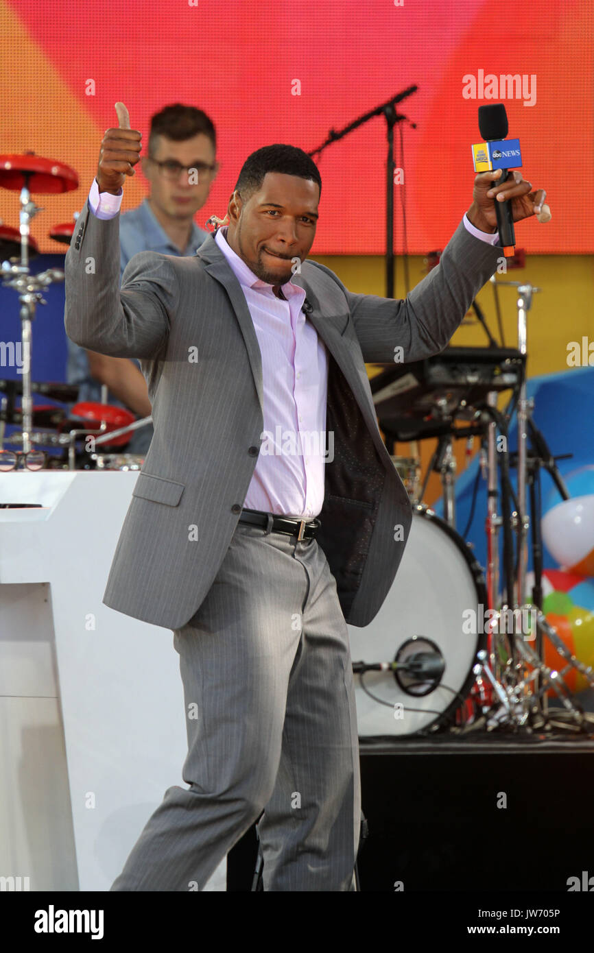 New York, New York, USA. 11th Aug, 2017. The Bleachers perform for The