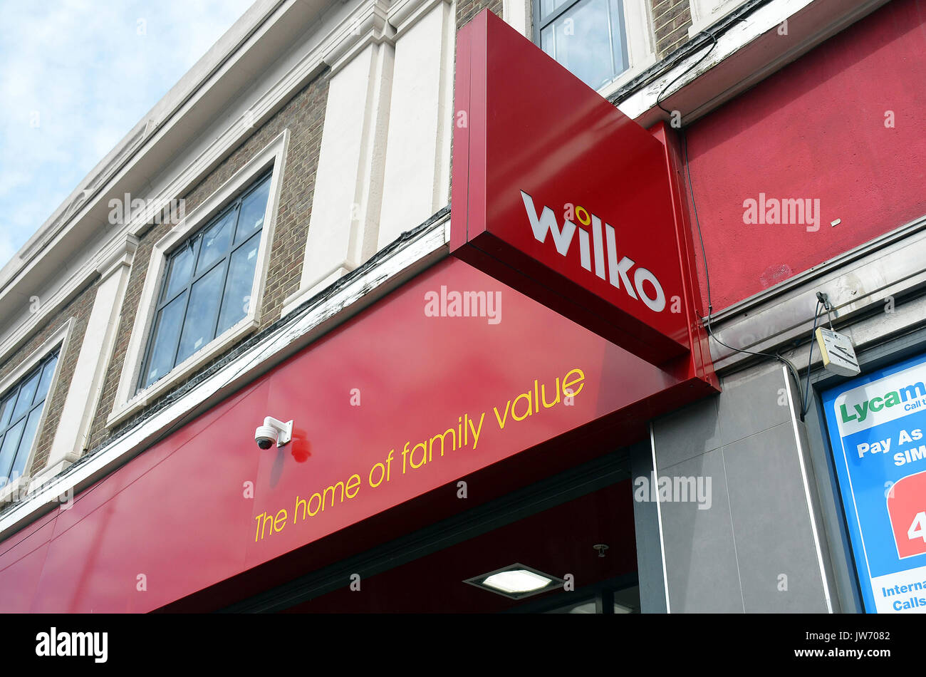 London, UK. 11th August, 2017. Wilko puts 3,900 staff at risk of