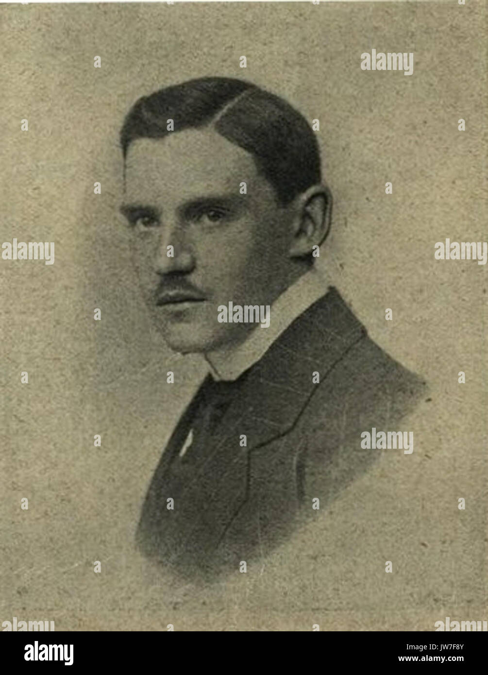 Alexander Alekhine in 1913 Stock Photo