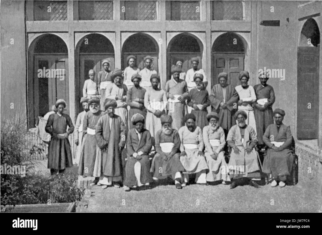 Ardeshir Meheban Irani and the Leading Members of the Anguman i Nasseri   ill1 49 Stock Photo