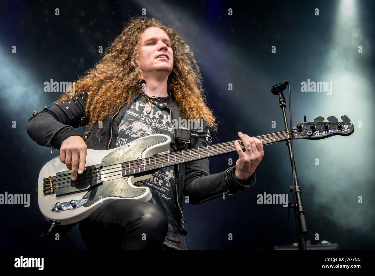 Dokken: Chris McCarvill on bass Stock Photo