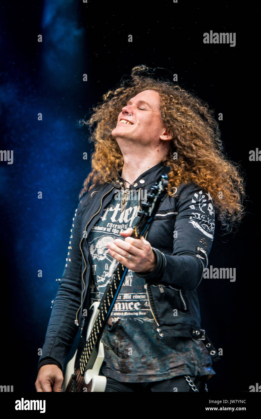 Dokken: Chris McCarvill on bass Stock Photo