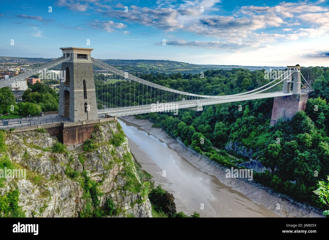 Clifton Suspension Bridge, Bristol Stock Photo