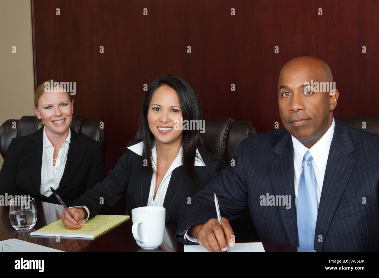 Divese group of business people. Stock Photo