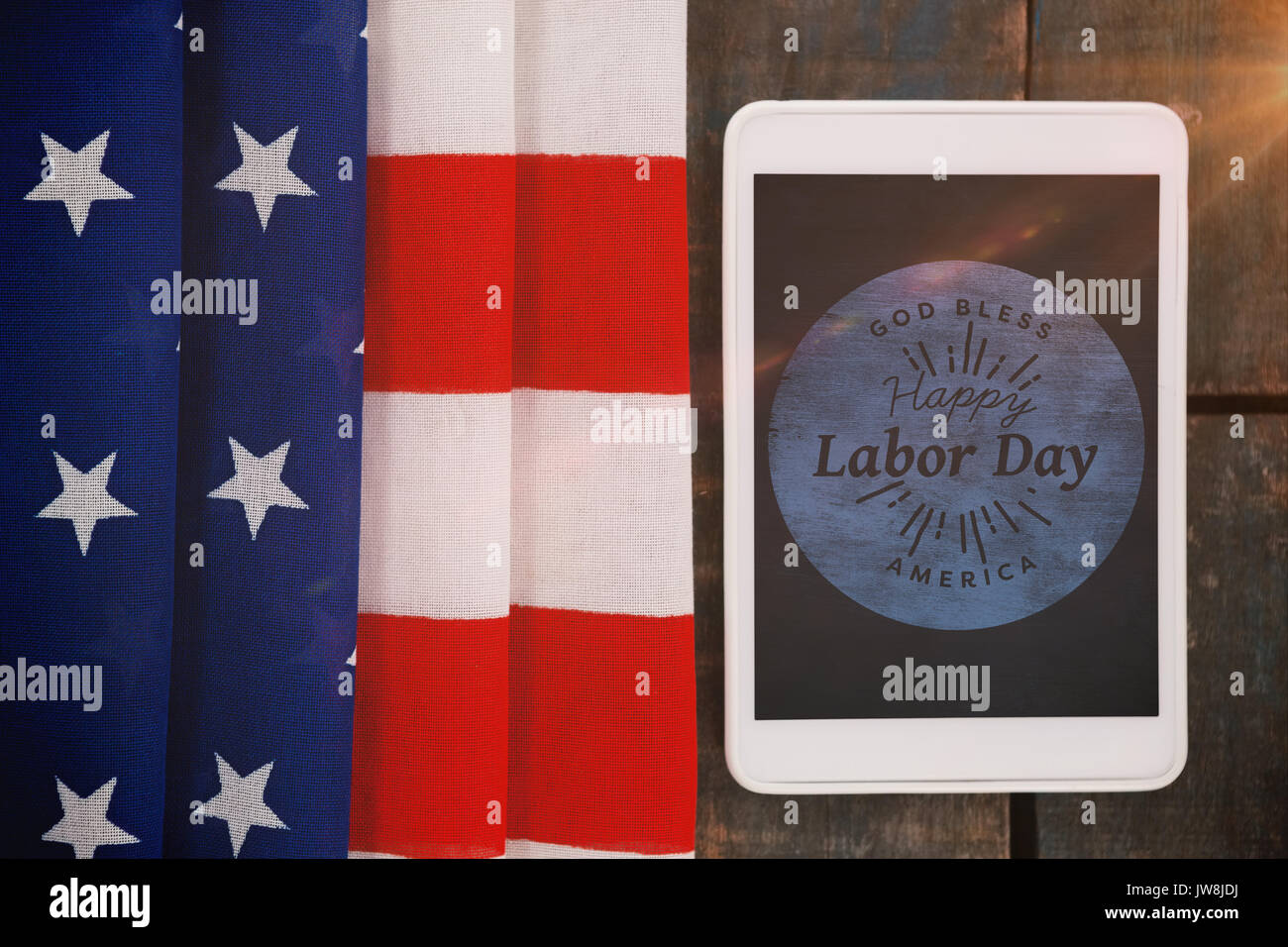 Fourth july animated text red hi-res stock photography and images - Alamy