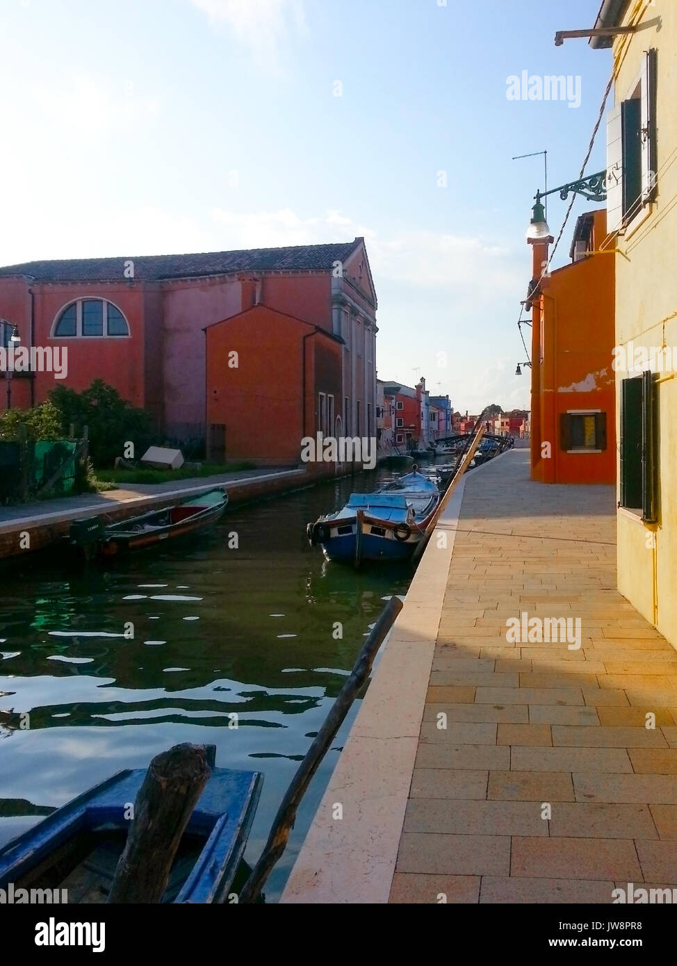 Venice Italy Rural colorful rural buildings of Island Burano Venice Italy Stock Photo - Alamy