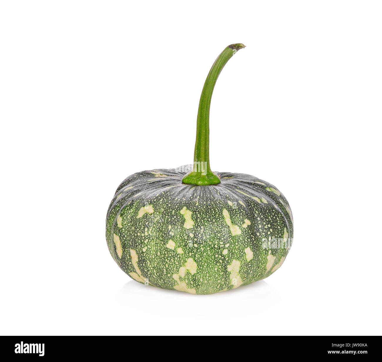 green pumpkin isolated on white background Stock Photo - Alamy