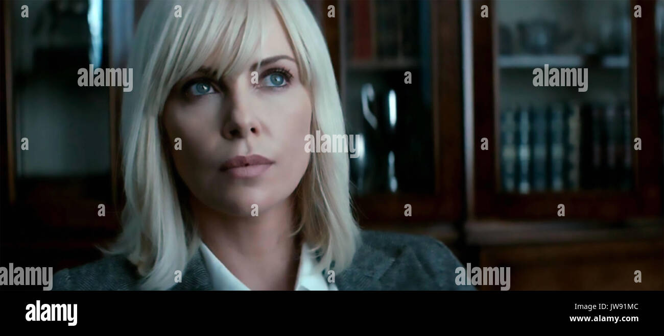 ATOMIC BLONDE 2017 Focus Features film with Charlize Theron Stock Photo