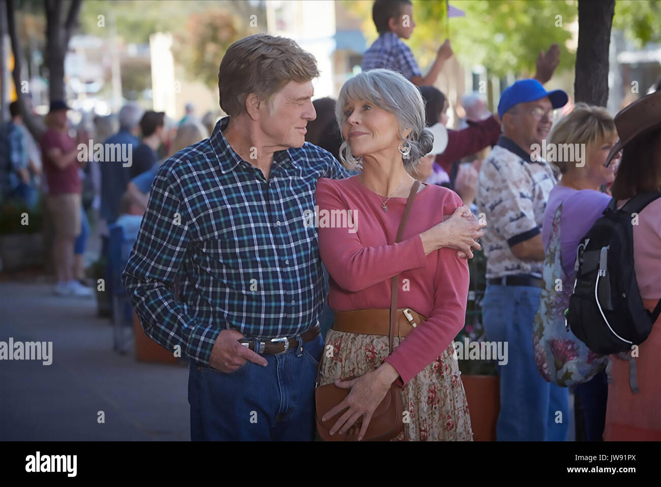 OUR SOULS AT NIGHT 2017 Netflix film with Jane Fonda and Robert Redford Stock Photo