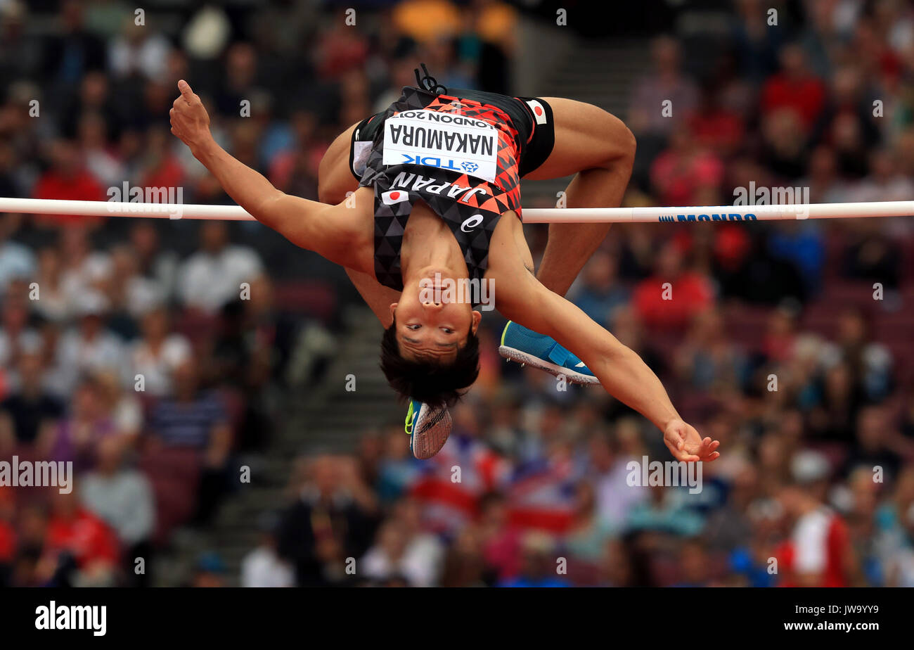 Mens decathlon high jump hires stock photography and images Alamy