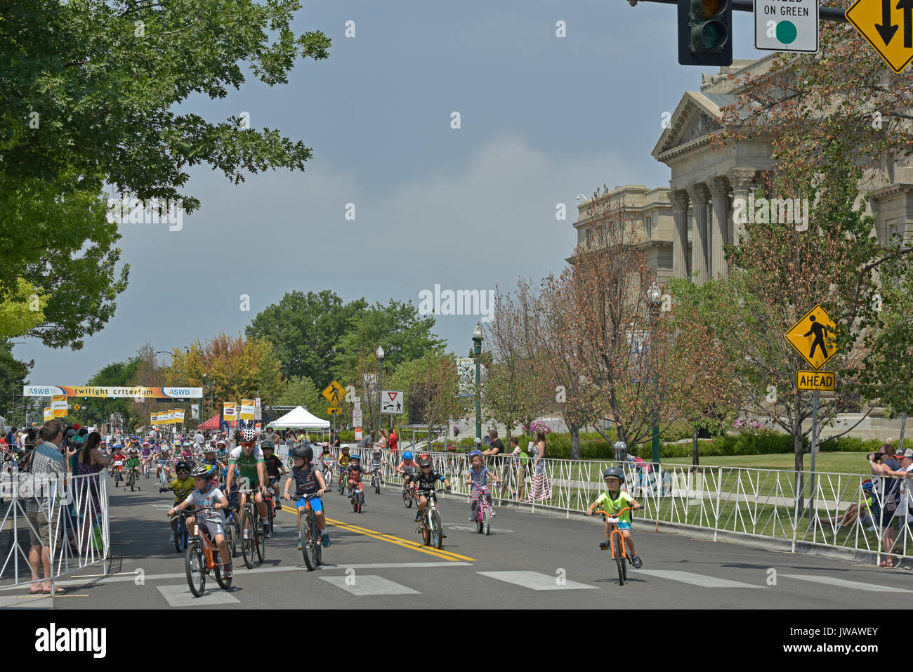 Twilight Criterium, Kristin Armstrong, Bicycle Race, Boise, Idaho, USA