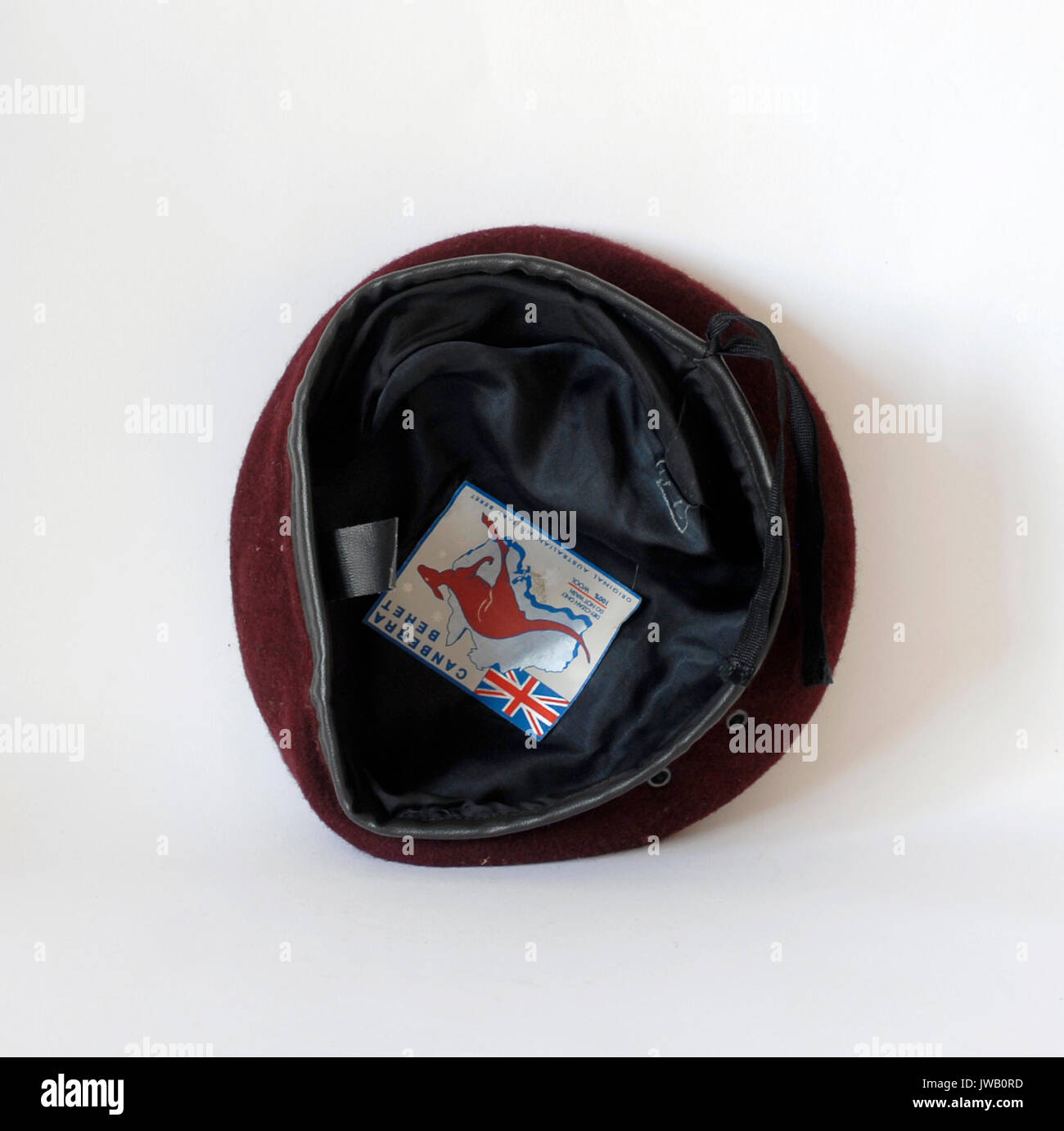 Typical australian beret Stock Photo Alamy