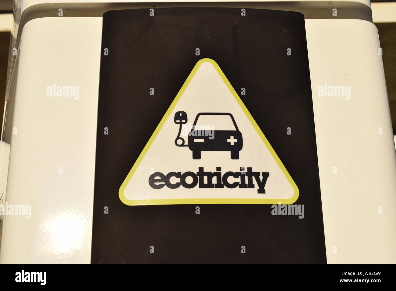 Electrical car charger Stock Photo