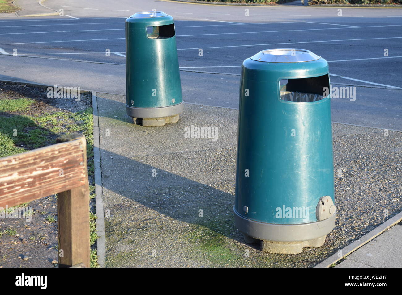 Pedestrian And Bins High Resolution Stock Photography and Images - Alamy