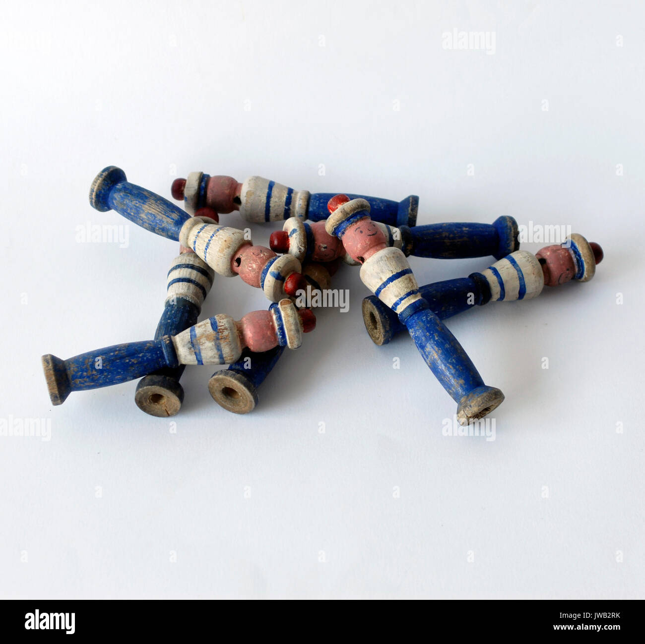 old wooden dolls