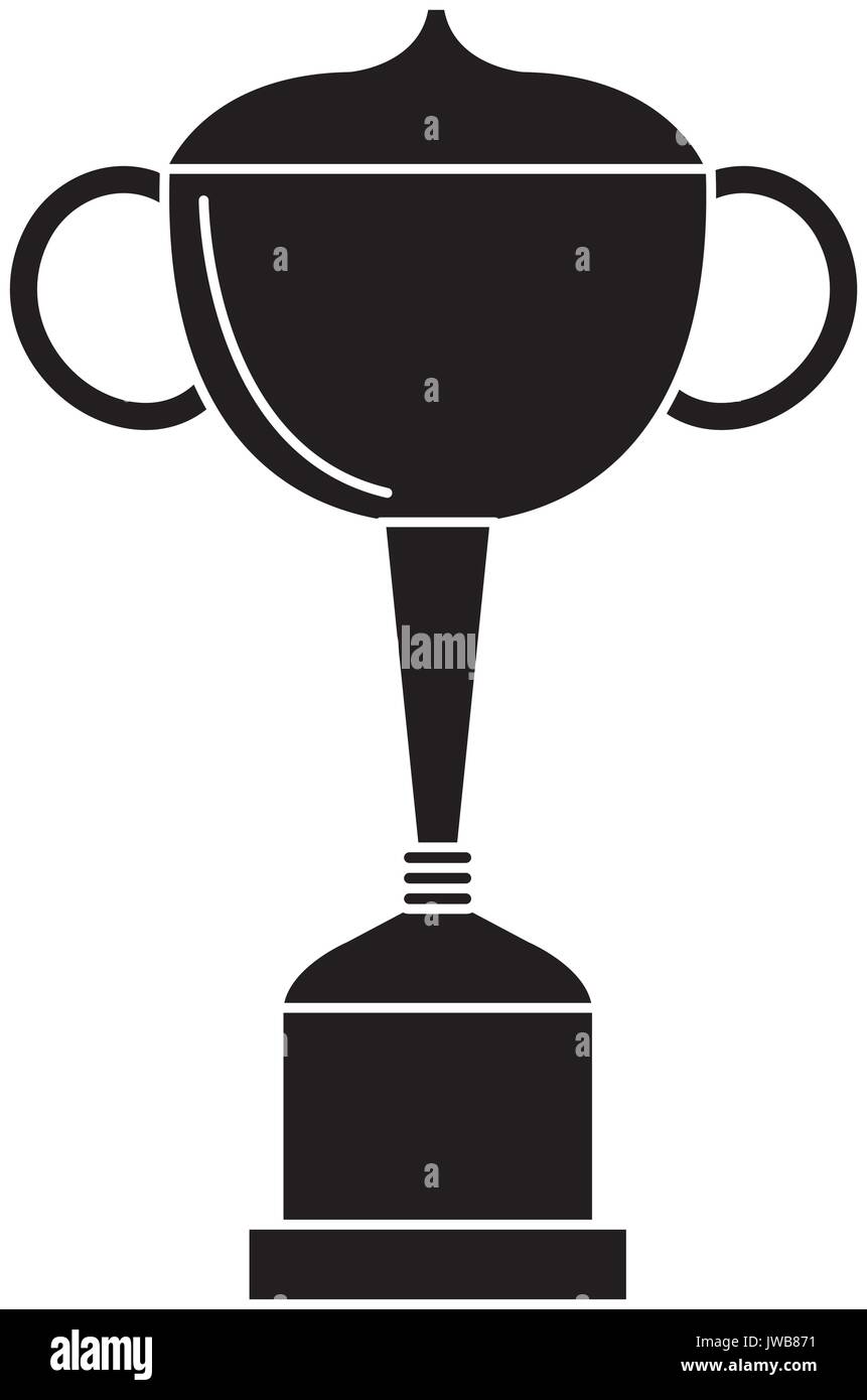 trophy cup isolated icon vector illustration design Stock Vector Image ...