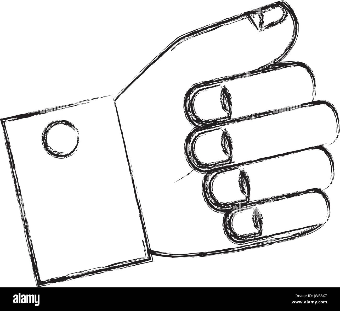 Hand taking isolated icon vector illustration design Stock Vector Image ...