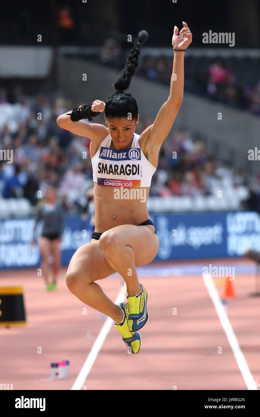 Styliani Smaragdi Of Greece In The Women S Long Jump T47 Final At The World Para Championships In London 17 Stock Photo Alamy Styliani Smaragdi Of Greece In The Women S Long Jump T47 Final At The World Para Championships In London 17 Stock Photo Alamy