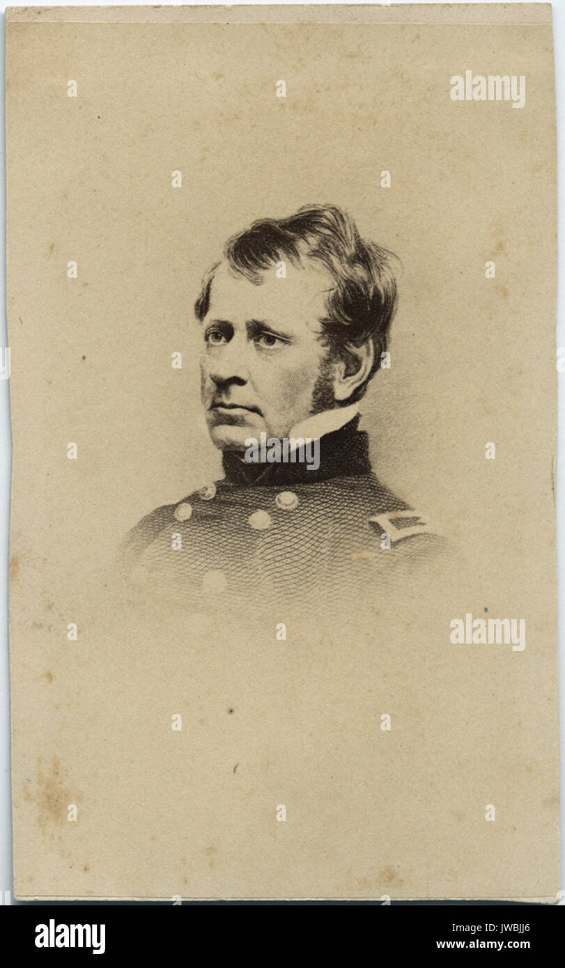General Joseph Hooker, Union Army - Civil War Photographs Stock Photo