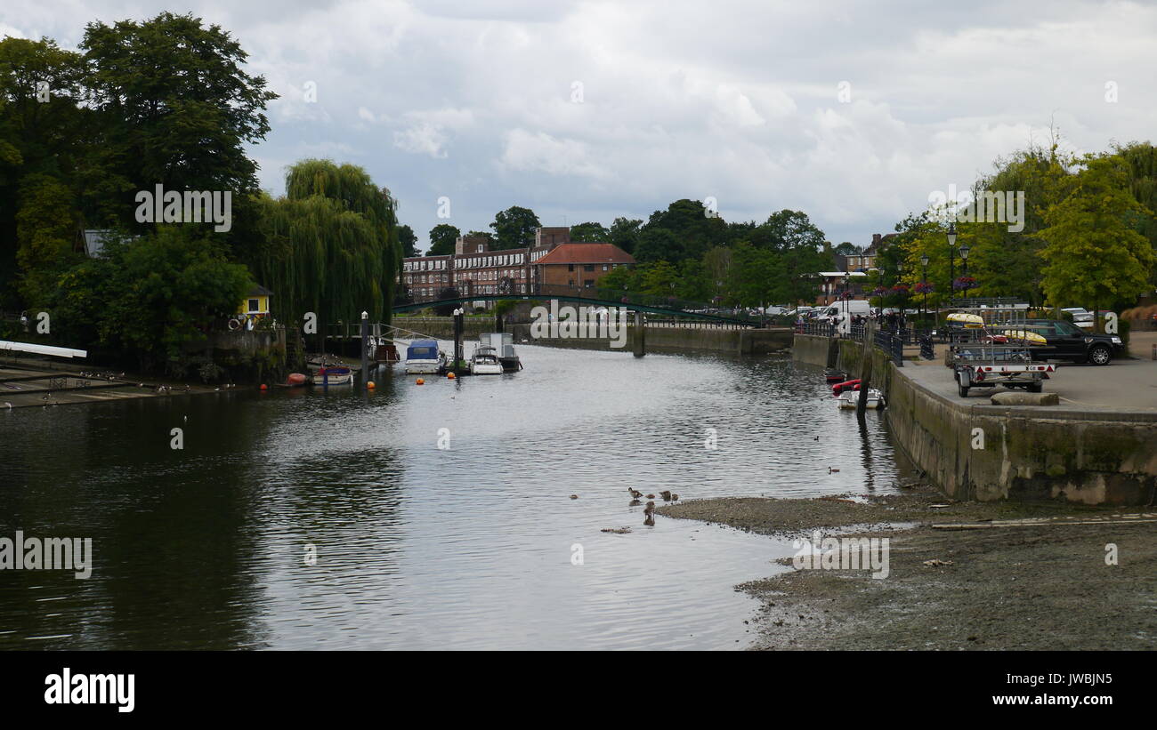 Twickenham Riverside in London Stock Photo Alamy
