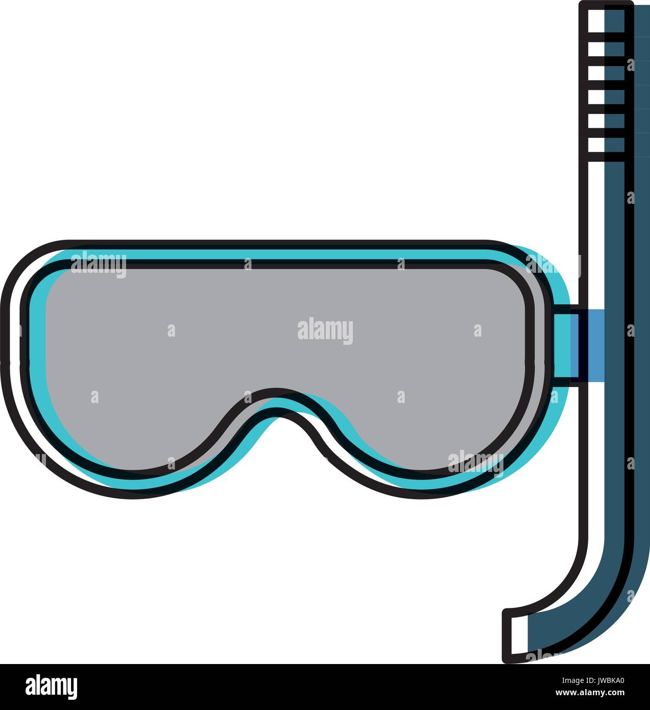 snorkel mask icon Stock Vector Image & Art - Alamy