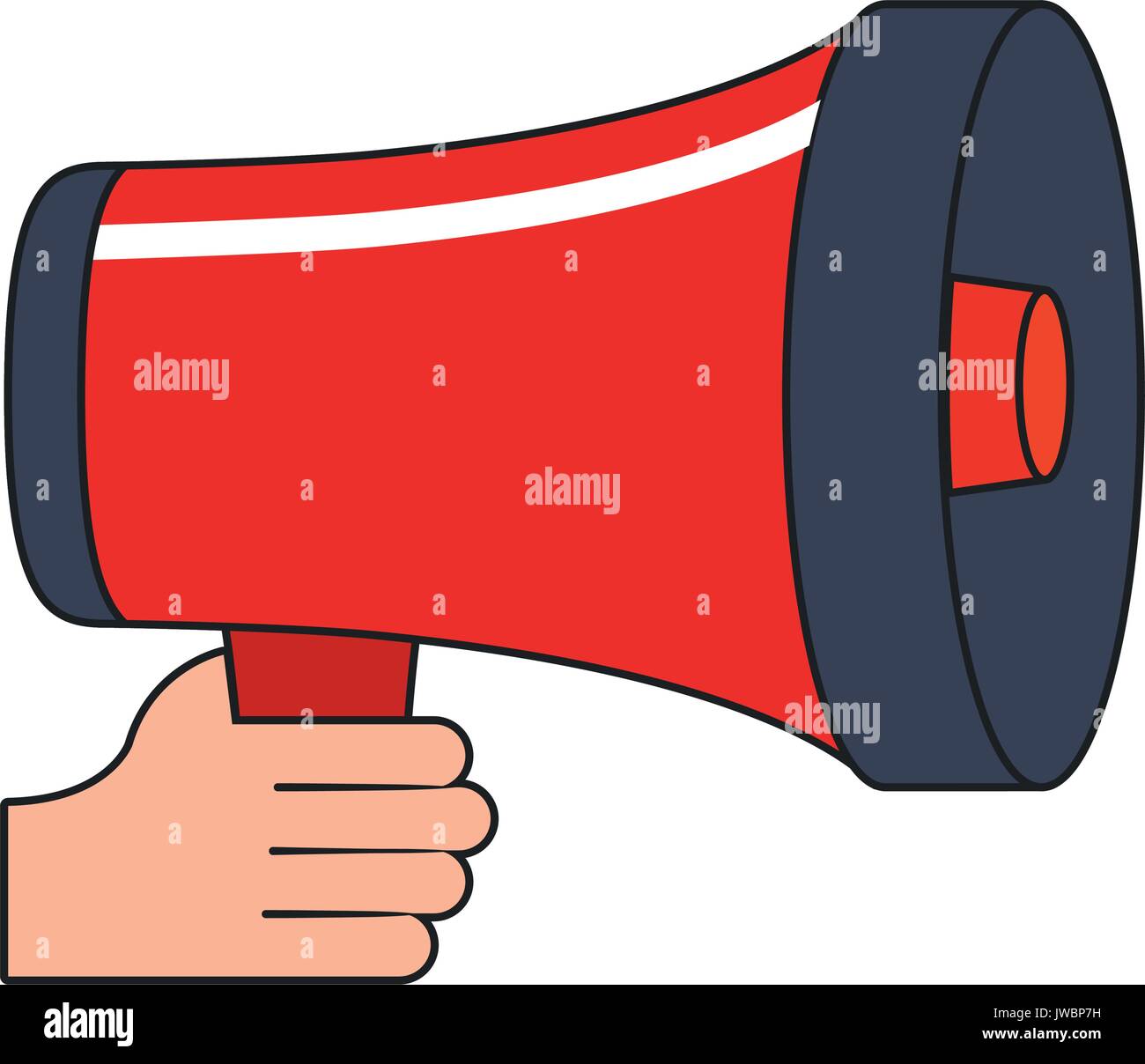 megaphone device icon Stock Vector Image & Art - Alamy