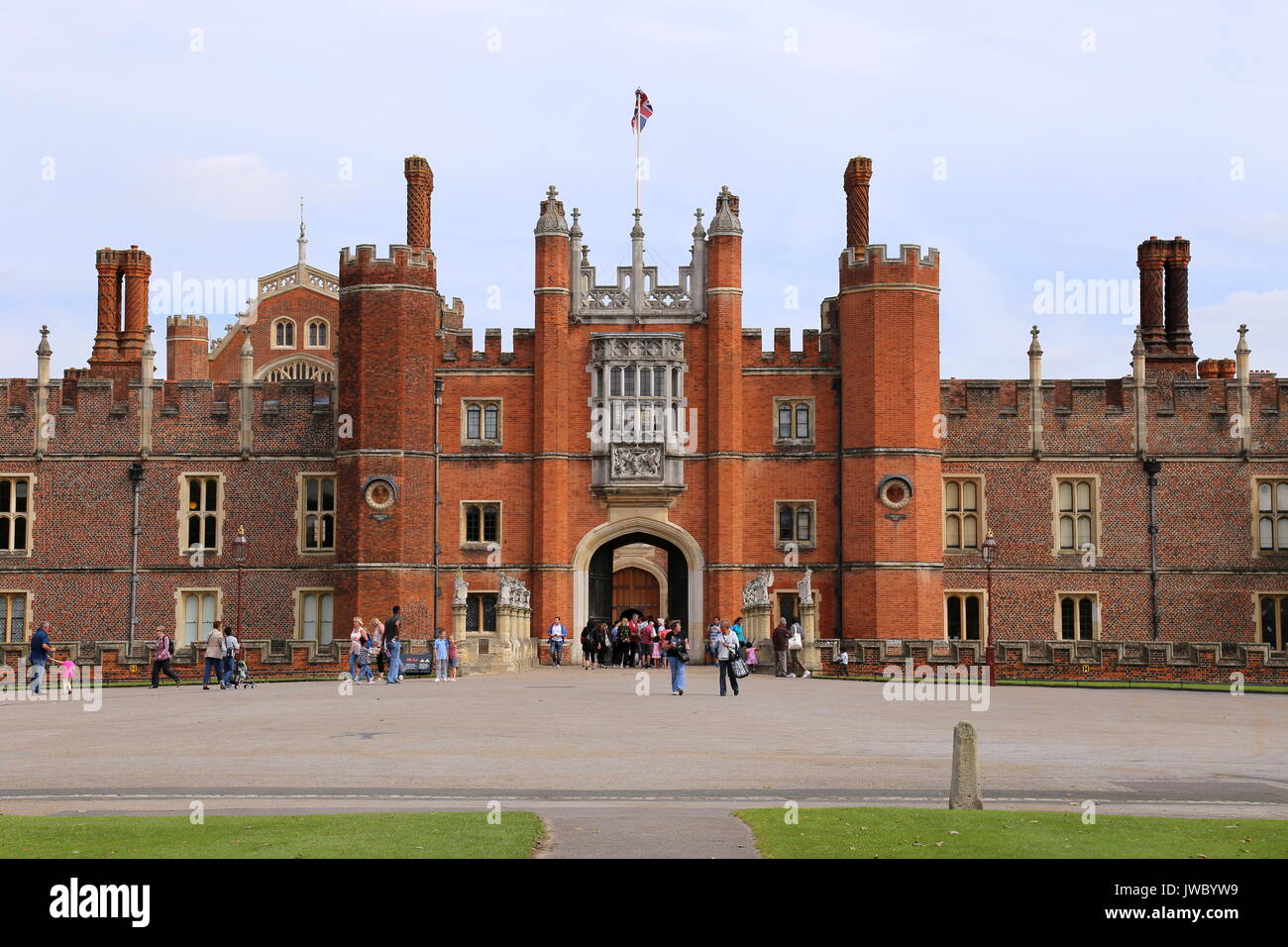 West Gate Hampton Court Palace East Molesey Surrey England Great