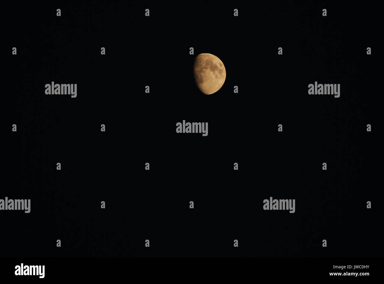big moon Stock Photo