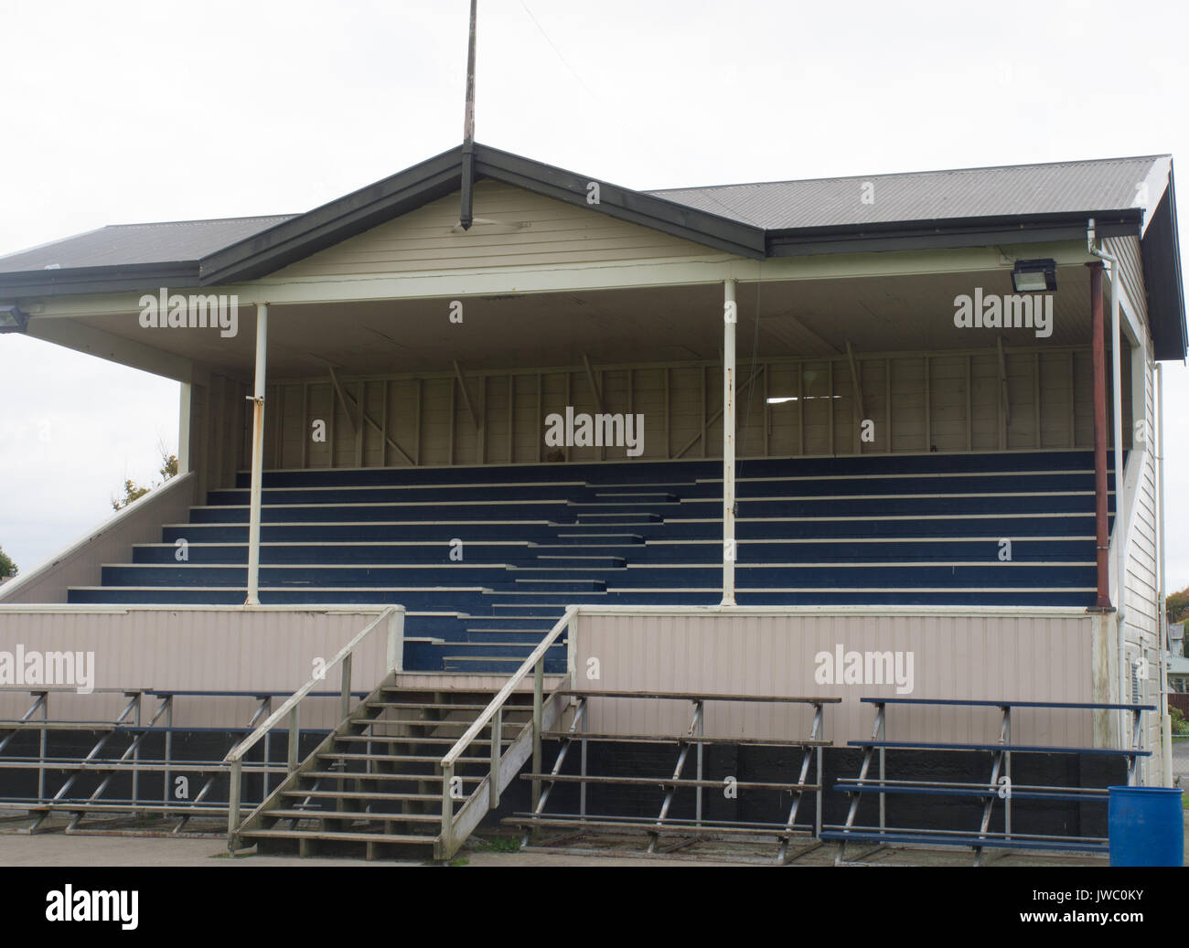 Sports Field Grandstand Stock Photo Alamy