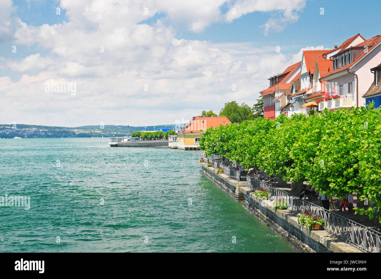 scenic waterfront of Lake Constance, Germany Stock Photo Alamy