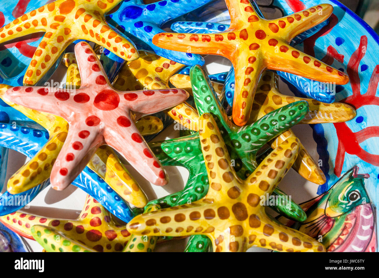 Amalfi Coast, ceramic production Stock Photo Alamy