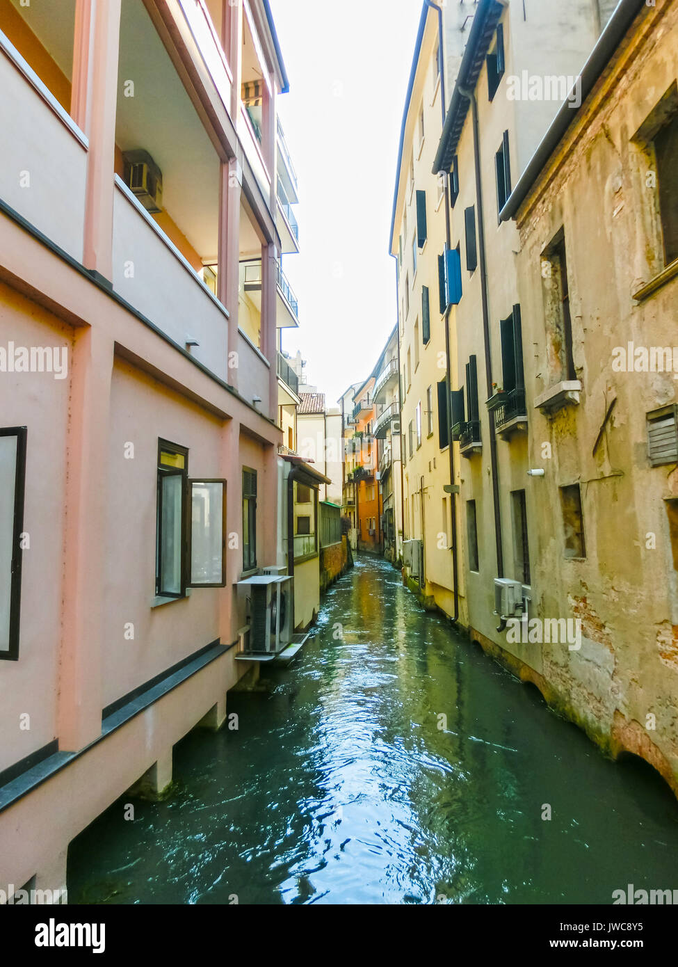 The northern Italian town of Treviso Stock Photo