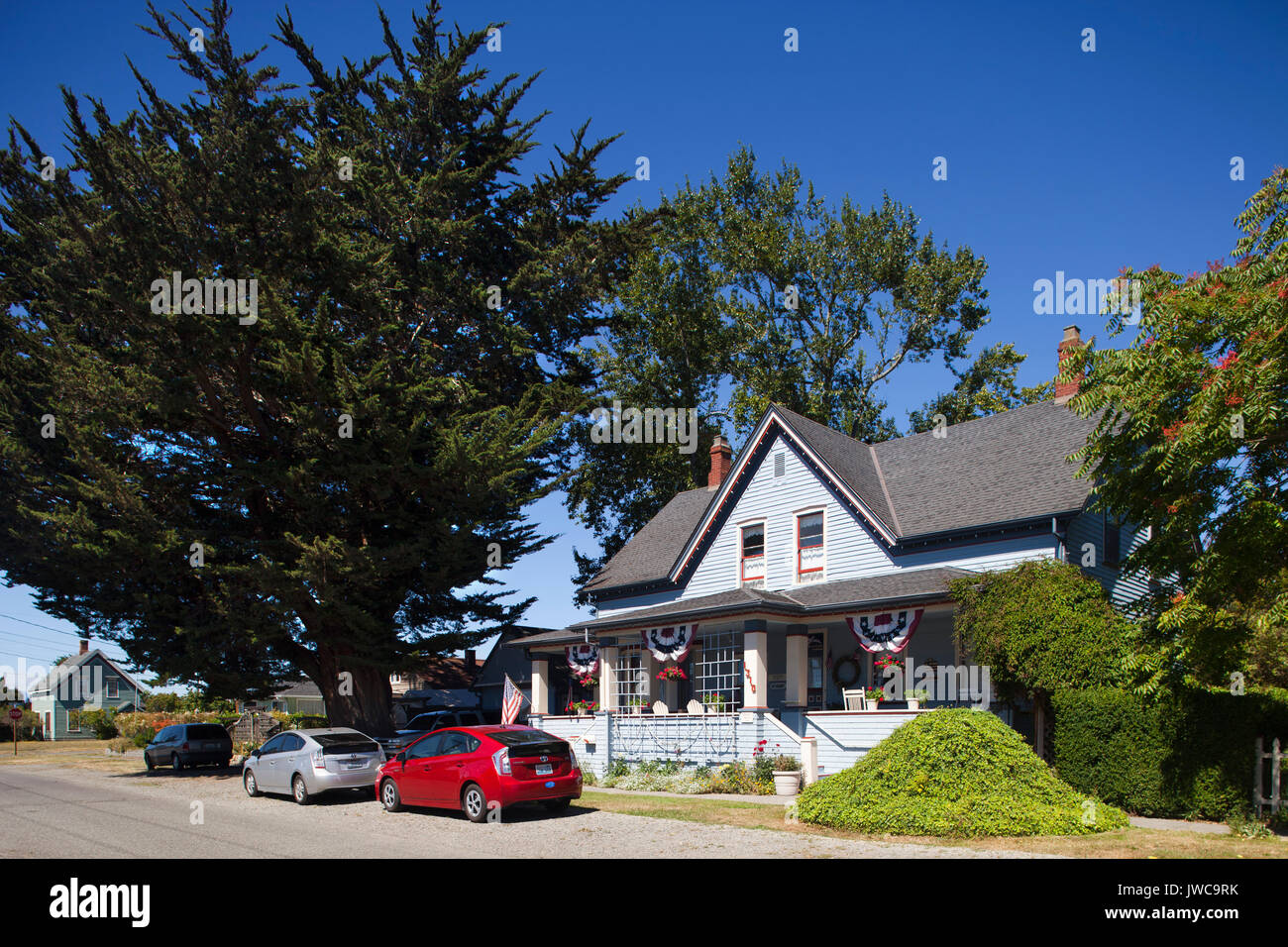 N.D Hill House (1868), now Blue Gull Inn B&B, Port Townsend, State of Washington, USA, America Stock Photo