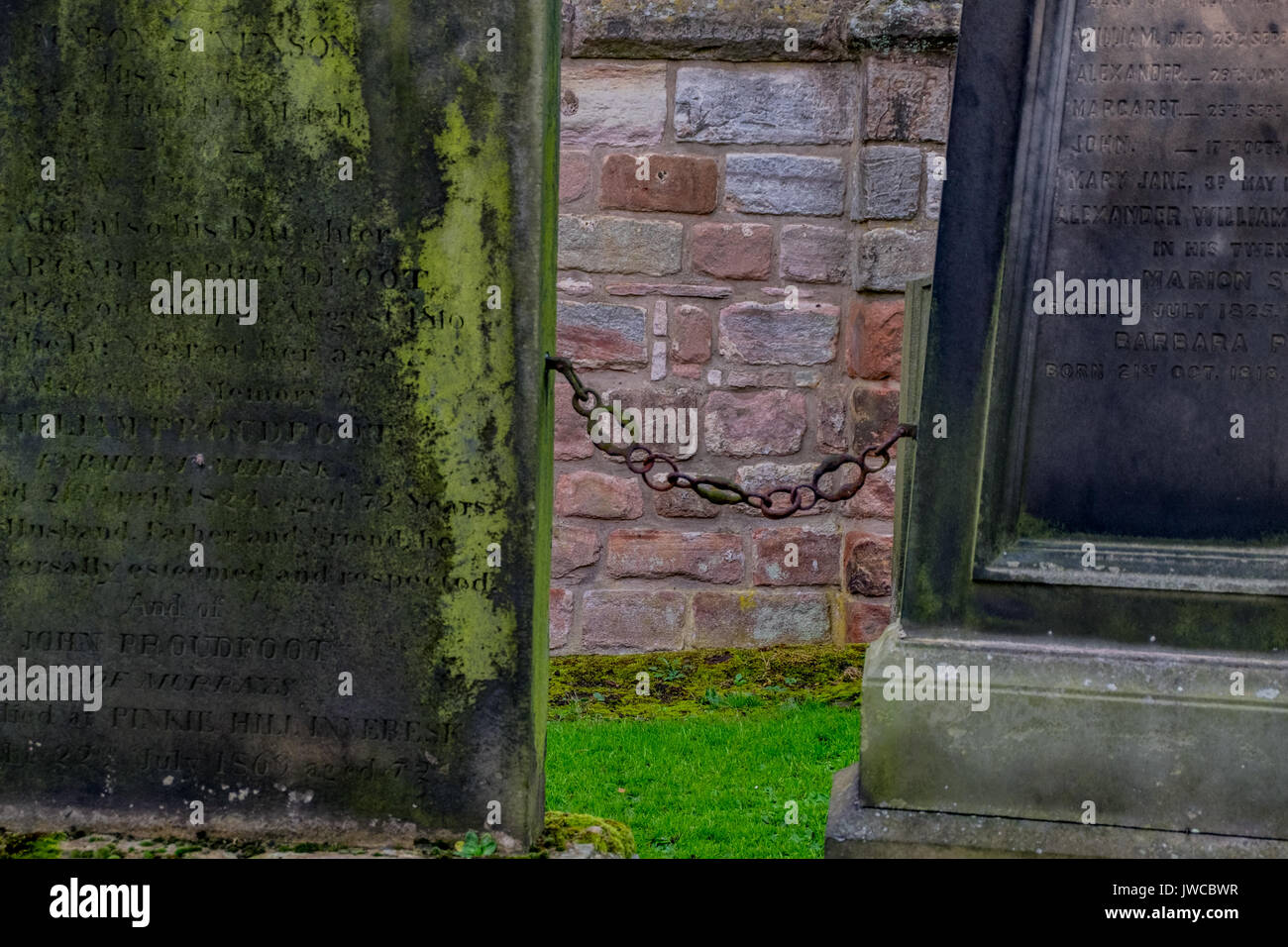 Edinburgh duddingston village Stock Photo