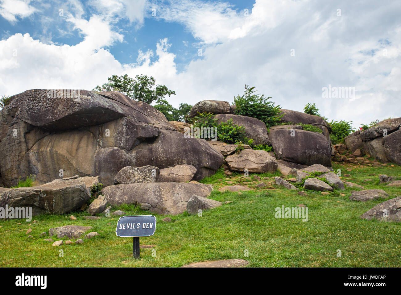 Gettysburg civil war battlefield hires stock photography and images
