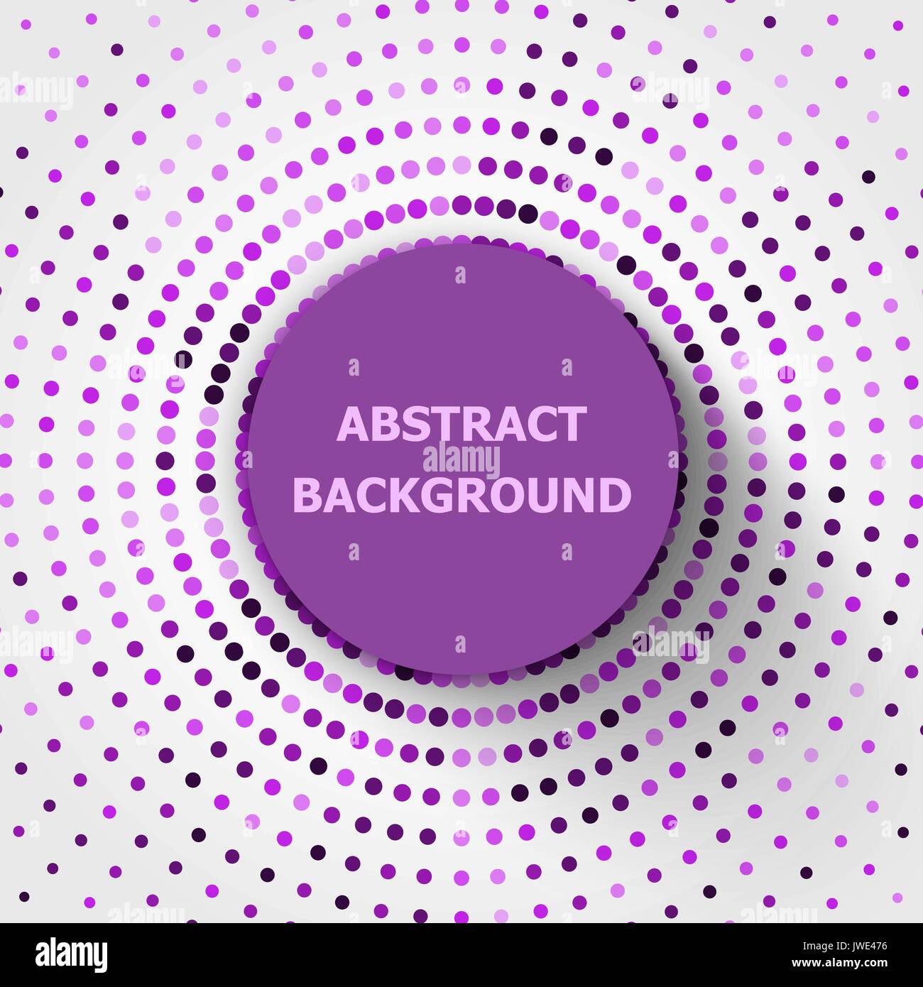 Abstract background with purple circles halftone, stock vector Stock ...