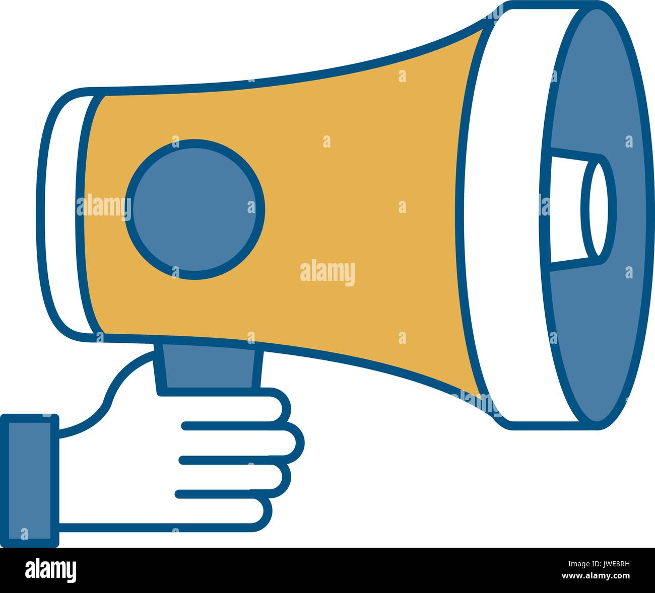 megaphone device icon Stock Vector Image & Art - Alamy
