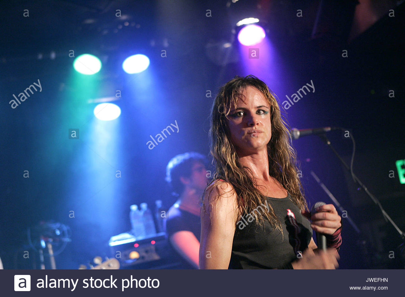 Juliette Lewis and her band "Juliette and the Licks" perform at The