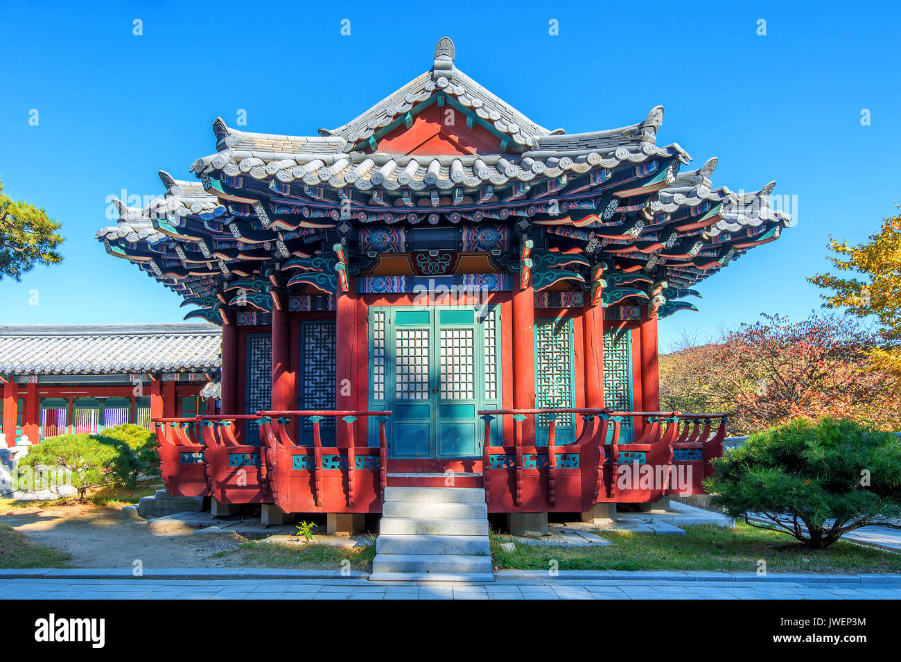 Dae Jang Geum Park or Korean Historical Drama in South Korea. Stock Photo