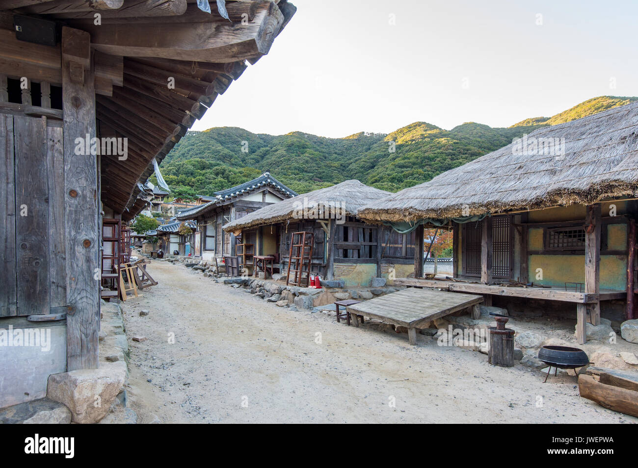 Dae Jang Geum Park or Korean Historical Drama in South Korea. Stock Photo