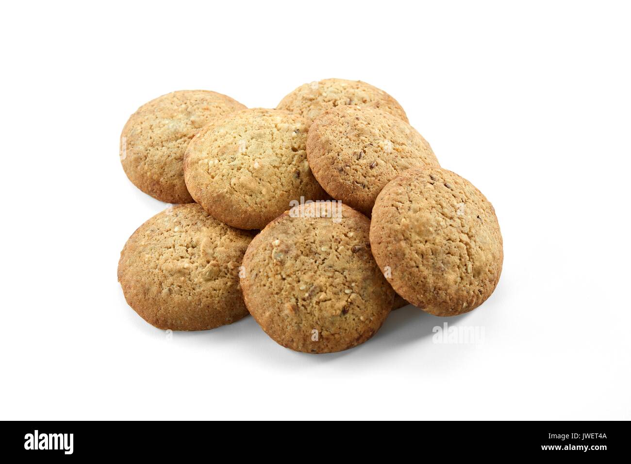 Delicious sweet pastry isolated on white Stock Photo - Alamy