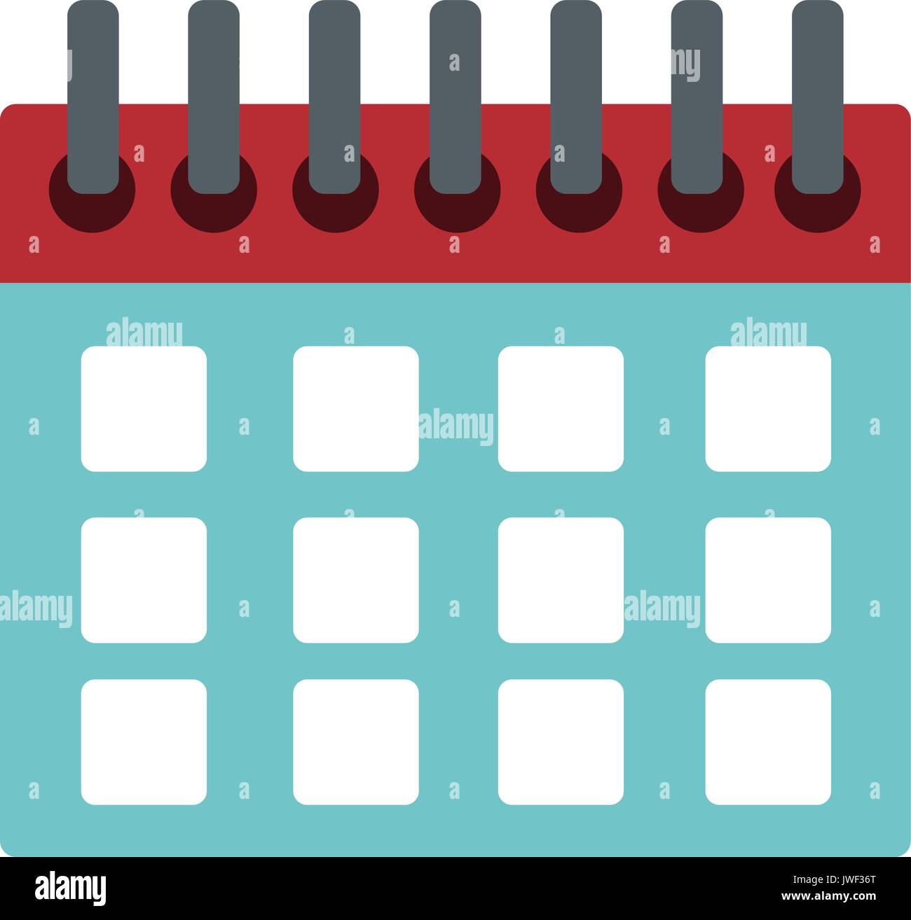 calendar planner template for week starts Stock Vector Image &amp; Art - Alamy