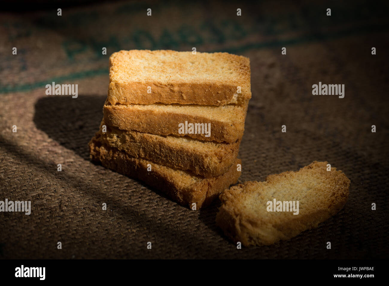 cookies and rusk bread Stock Photo - Alamy